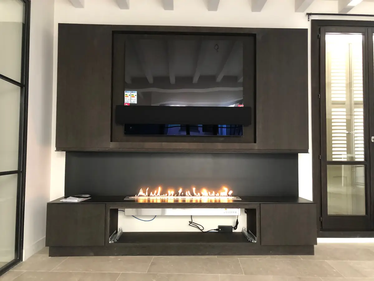 Chimeneas con diseño únicos en Palma de Mallorca